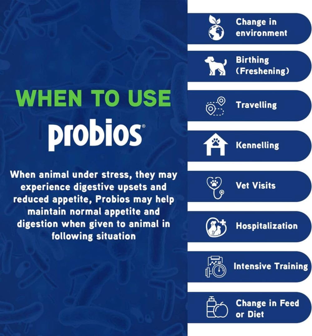 Foto 5 | Polvo Digestivo Probios Vet Plus 240g Para Animales - Venta Internacional.