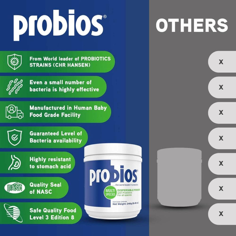 Foto 6 | Polvo Digestivo Probios Vet Plus 240g Para Animales - Venta Internacional.