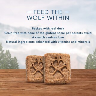 Foto 3 | Galletas Para Perros Blue Buffalo Wilderness Duck 1,06 Kg - Venta Internacional.