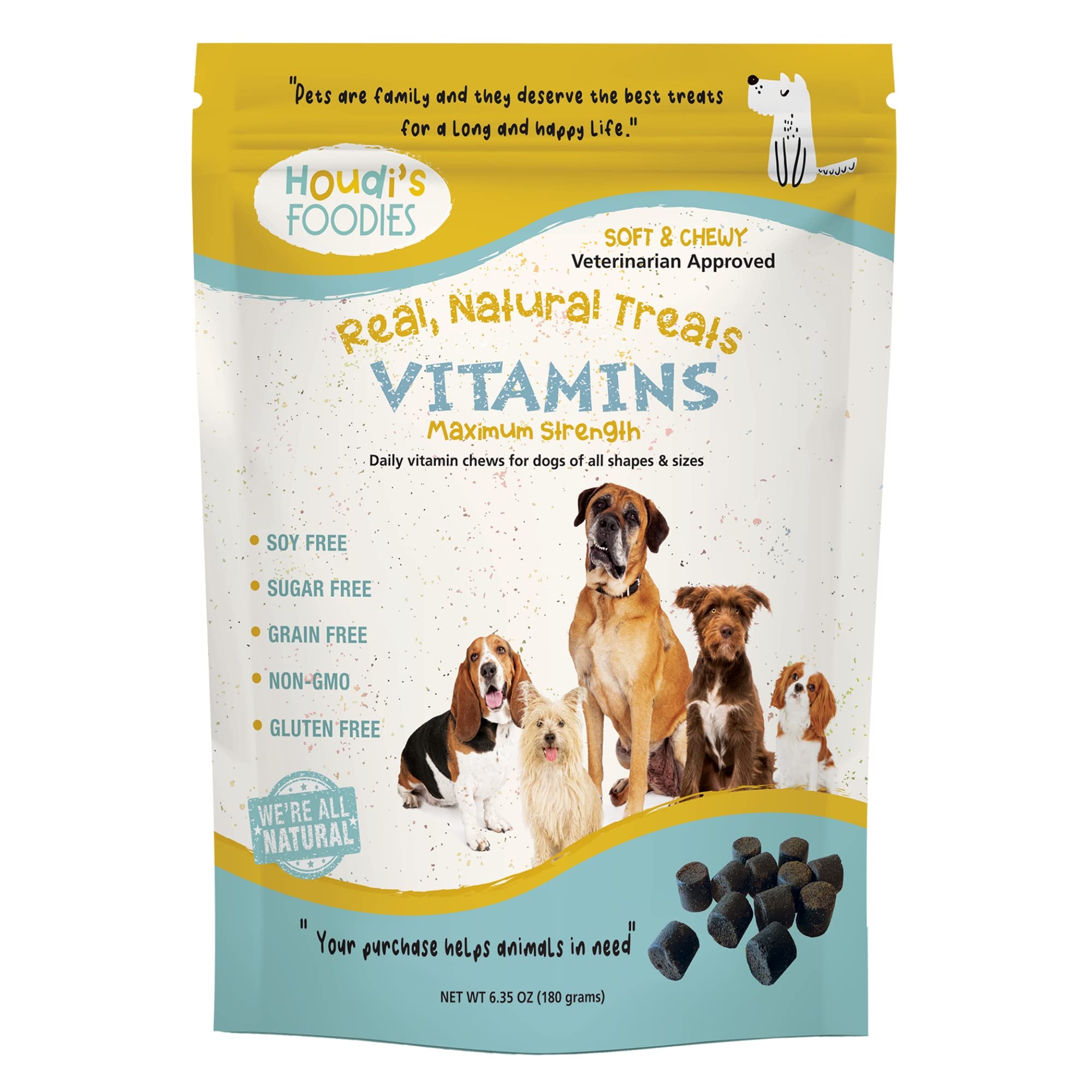 Foto 2 pulgar | Vitamin Treats North American Herb & Spice Houdi's Foodies Dogs - Venta Internacional.
