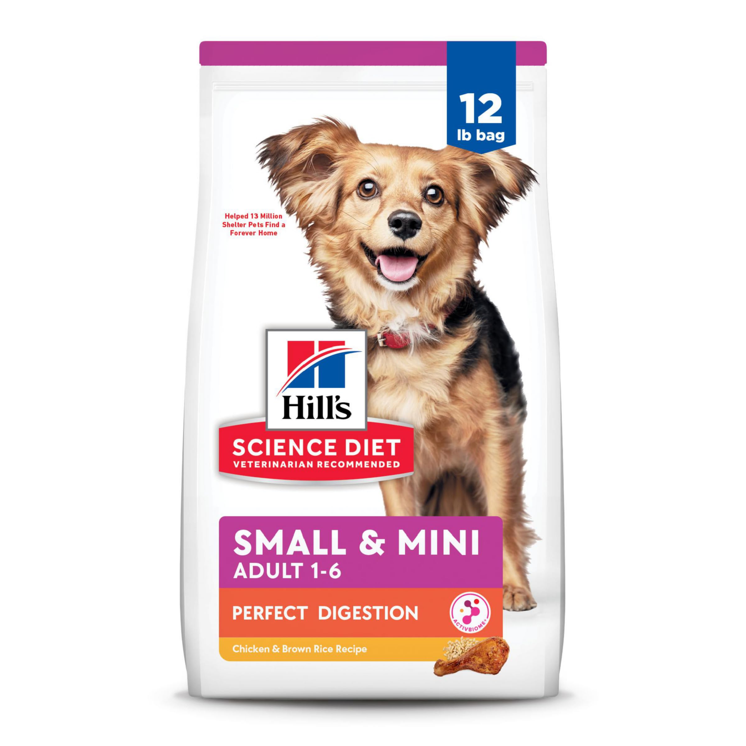 Alimento Para Perros Hill's Science Diet Perfect Digestion De 1 A 6 Años, 5,4 Kg - Venta Internacional.