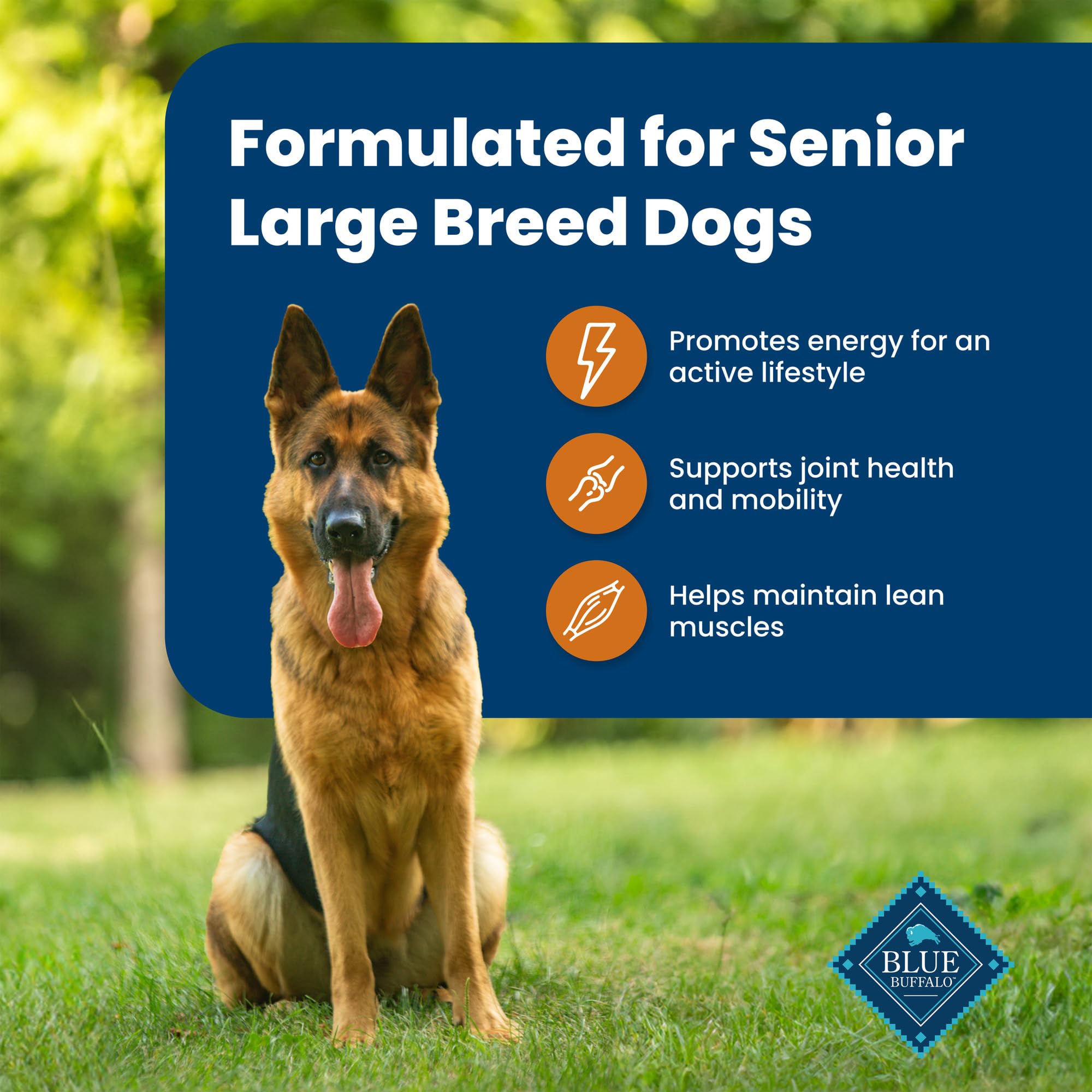 Foto 6 pulgar | Comida Para Perros Blue Buffalo Life Protection Senior, Bolsa De 15,42 Kg - Venta Internacional.