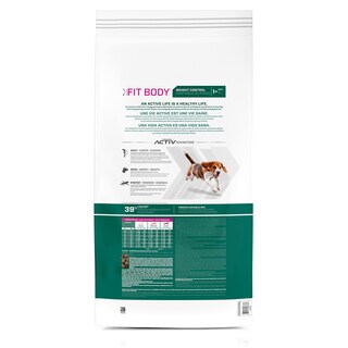 Foto 2 | Alimento Para Perros Eukanuba Fit, Control De Peso Corporal, Tamaño Mediano, 12 Meses O Más - Venta Internacional.