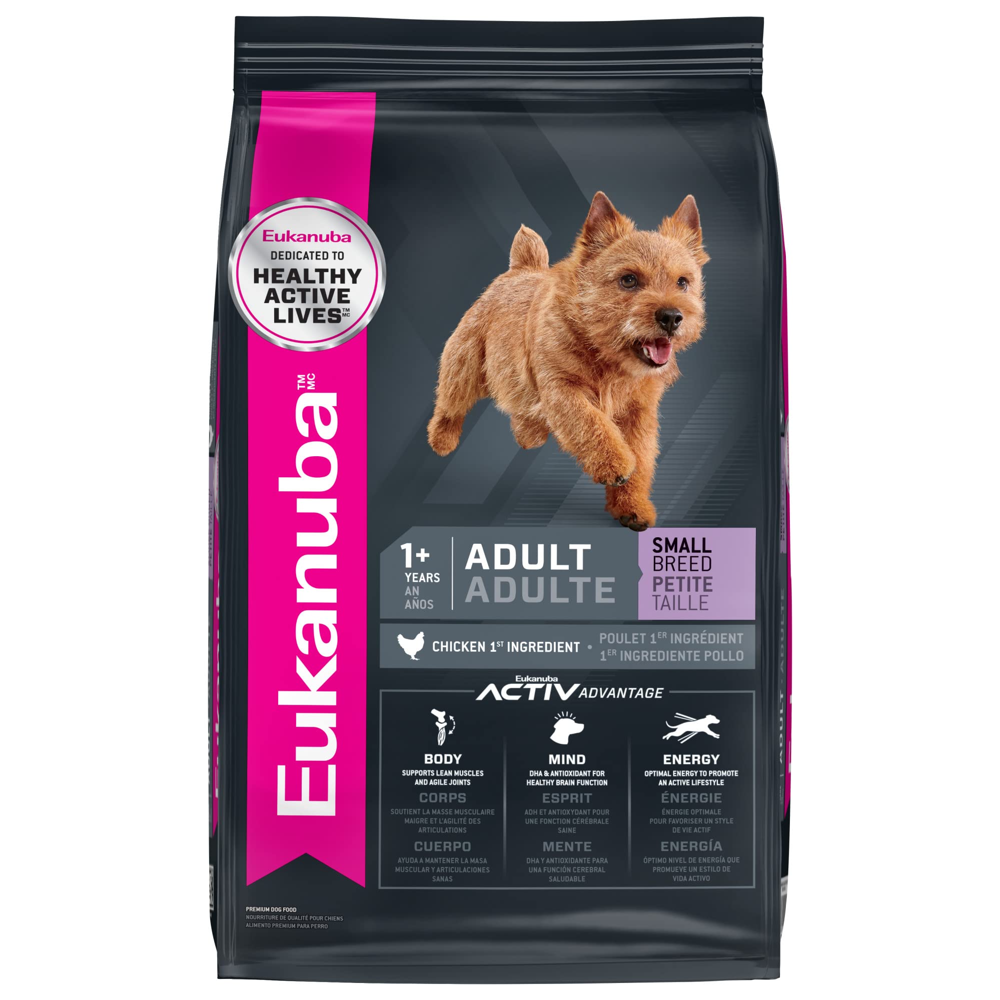Foto 2 pulgar | Alimento Para Perros Eukanuba Para Adultos De Raza Pequeña De 12 Meses O Más, 10,89 Kg - Venta Internacional.