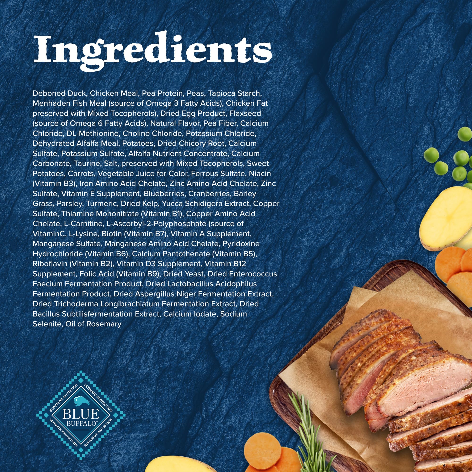 Foto 6 | Alimento Seco Blue Buffalo Wilderness Duck Para Gatos Adultos, 2,27 Kg - Venta Internacional.