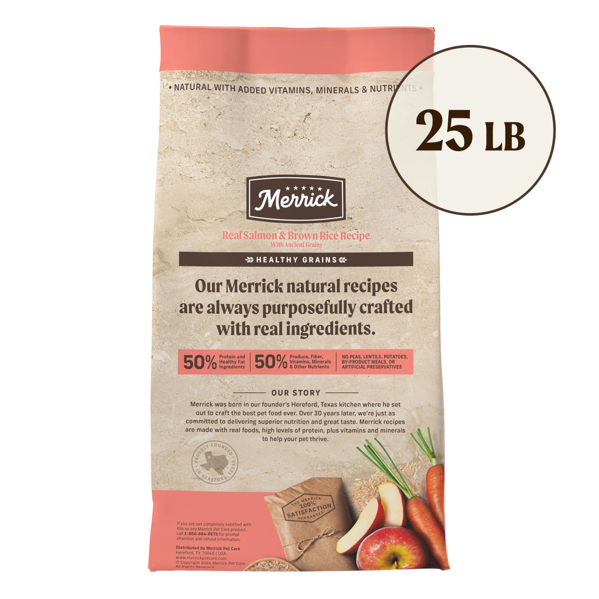 Foto 7 pulgar | Alimento Para Perros Merrick Healthy Grains Premium Para Adultos, 11,34 Kg - Venta Internacional.