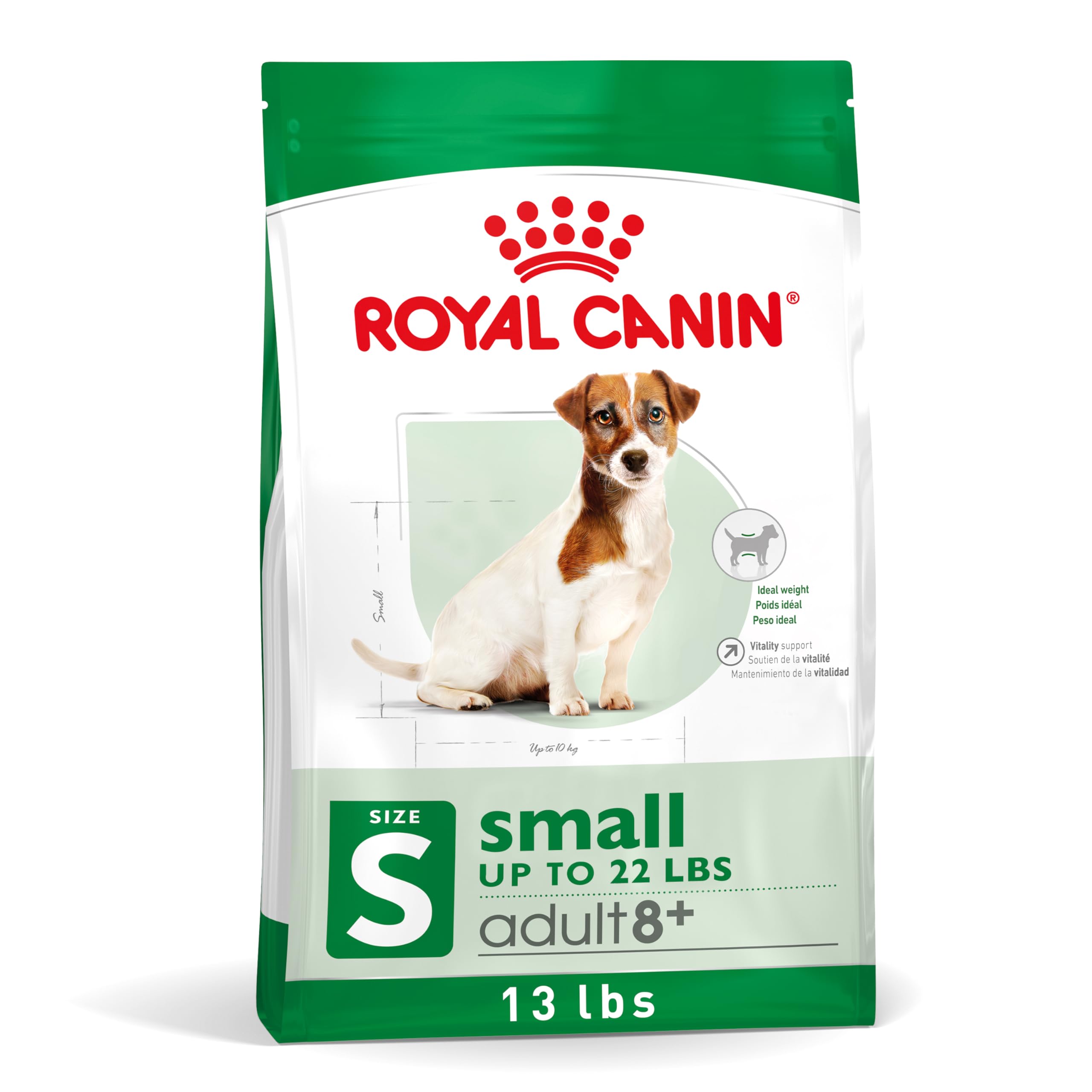 Foto 2 pulgar | Comida Para Perros Royal Canin, Tamaño Pequeño, Adulto, 8+ 6-10 Kg, Bolsa De 5,9-10 Kg - Venta Internacional.