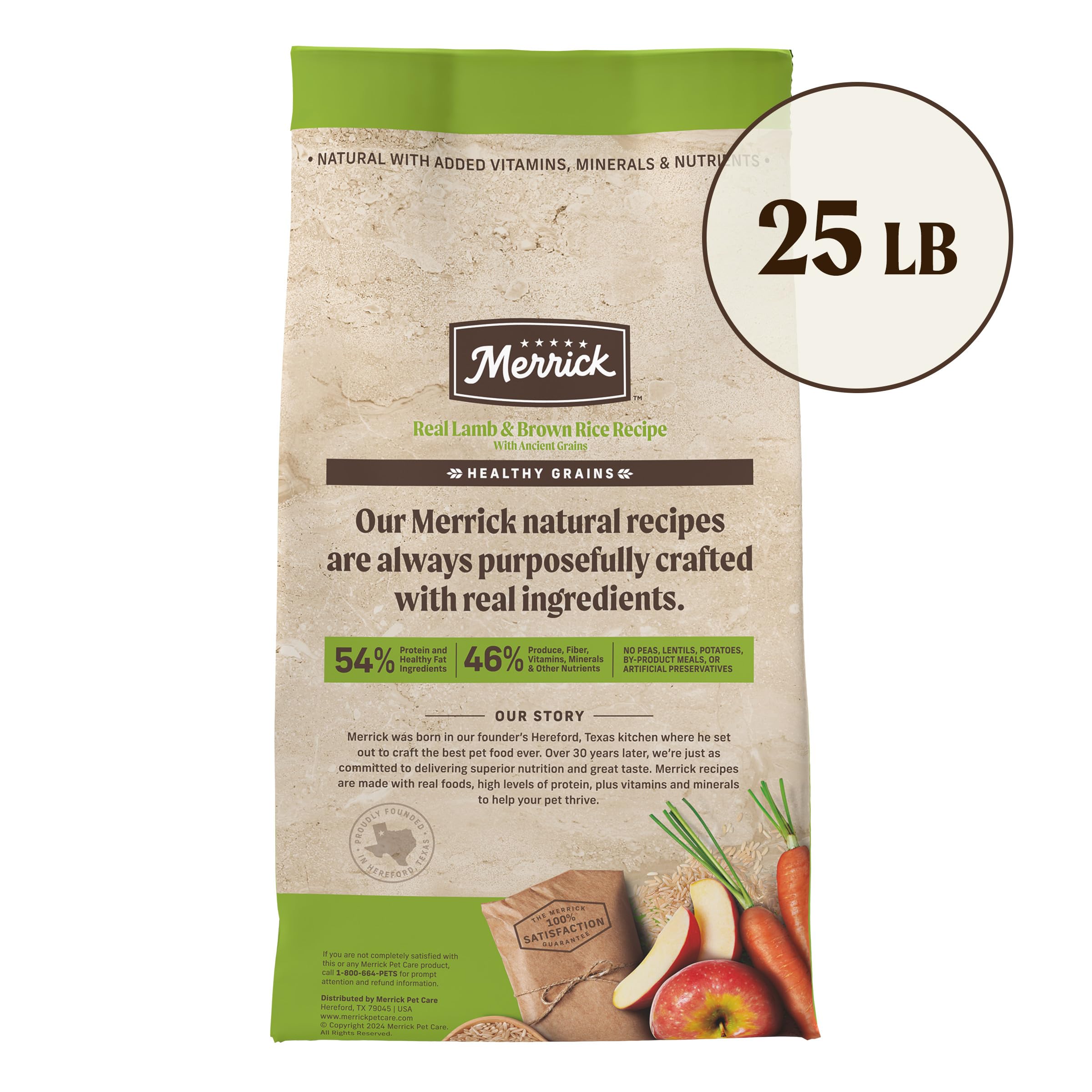 Foto 7 pulgar | Alimento Para Perros Merrick Healthy Grains Premium Para Adultos Con Cordero, 11,3 Kg - Venta Internacional.