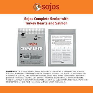 Foto 6 | Alimento Para Perros Sojos Complete Turkey & Salmon Senior 3,18 Kg - Venta Internacional.