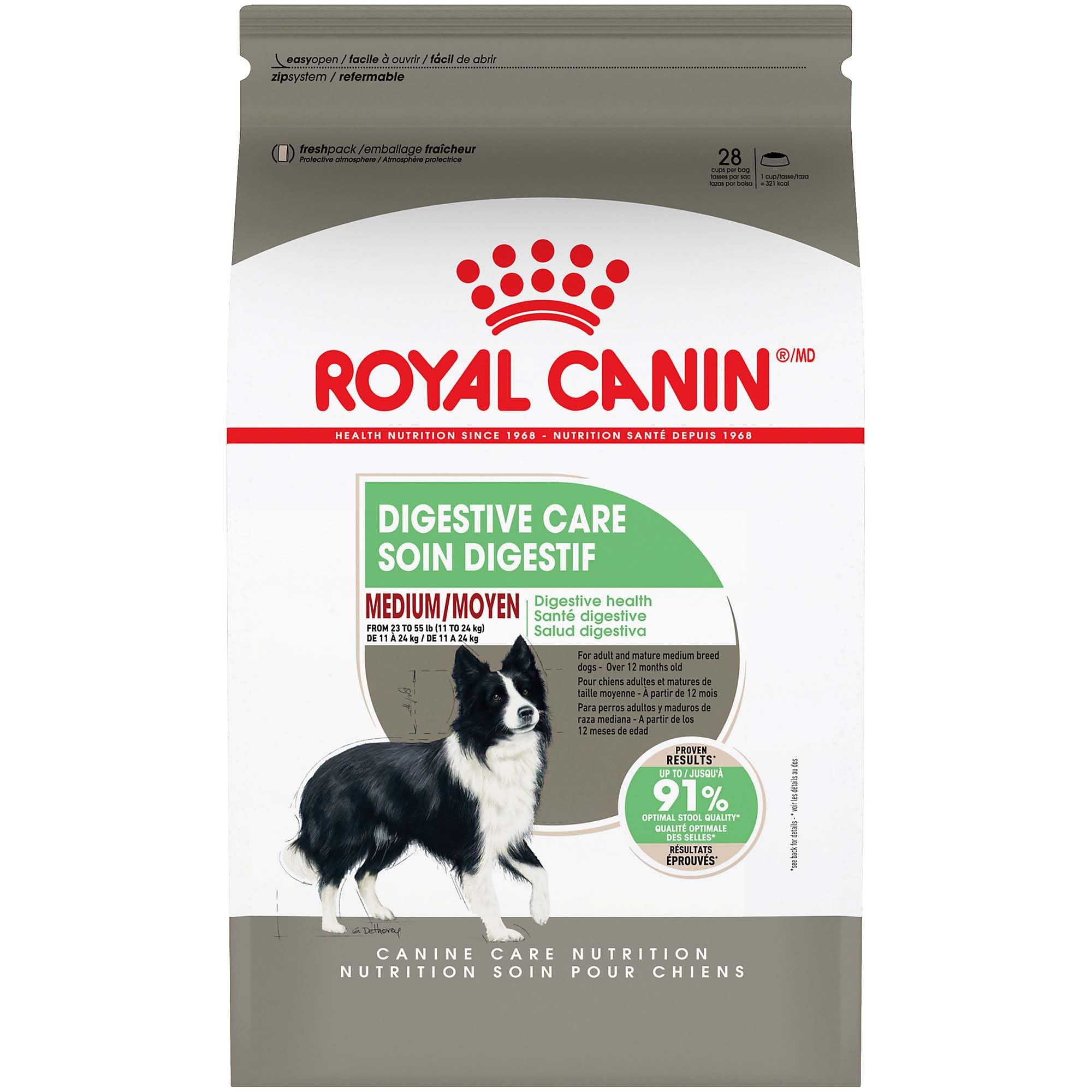 Alimento Para Perros Royal Canin Medium Digestive Care 7,7 Kg - Venta Internacional.