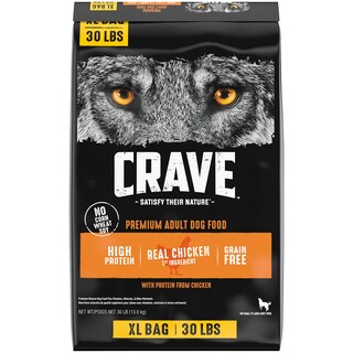 Foto 1 | Comida Para Perros Crave, Sin Cereales, Con Alto Contenido De Proteínas, 13,6 Kg - Venta Internacional.