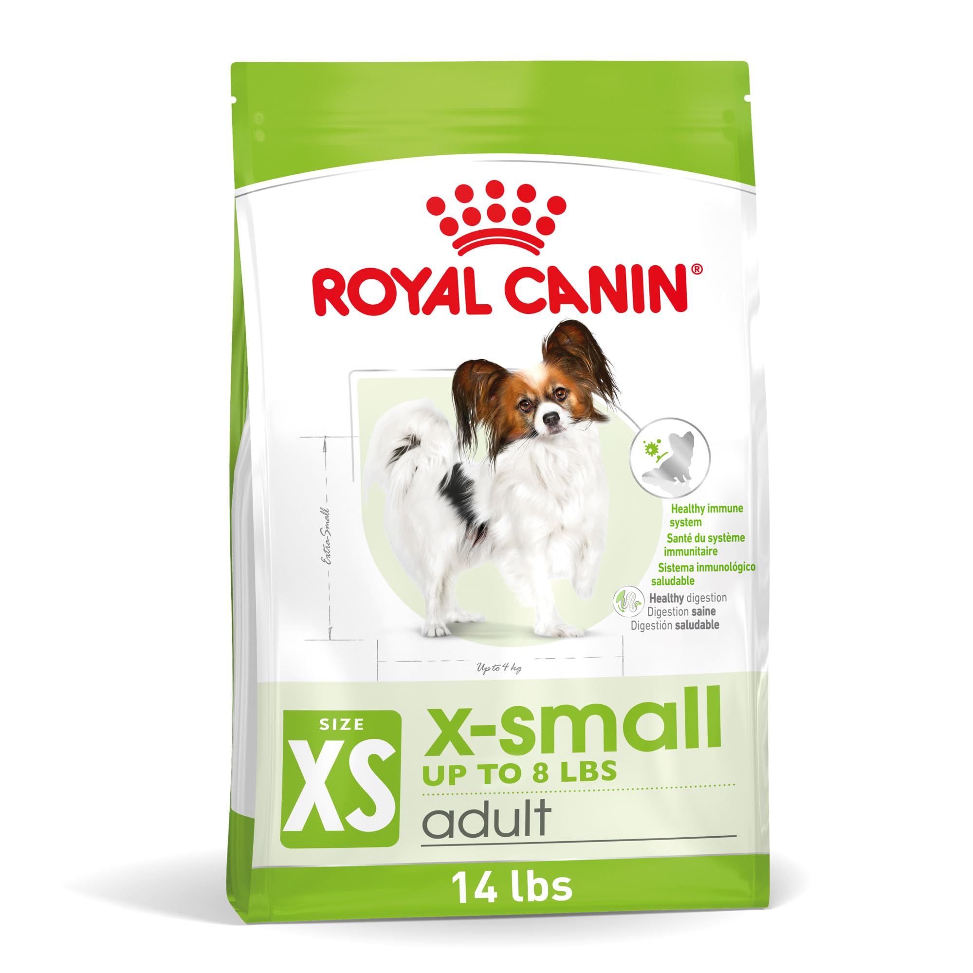 Foto 2 pulgar | Comida Para Perros Royal Canin X-small Para Adultos, Bolsa De 14 Libras - Venta Internacional.