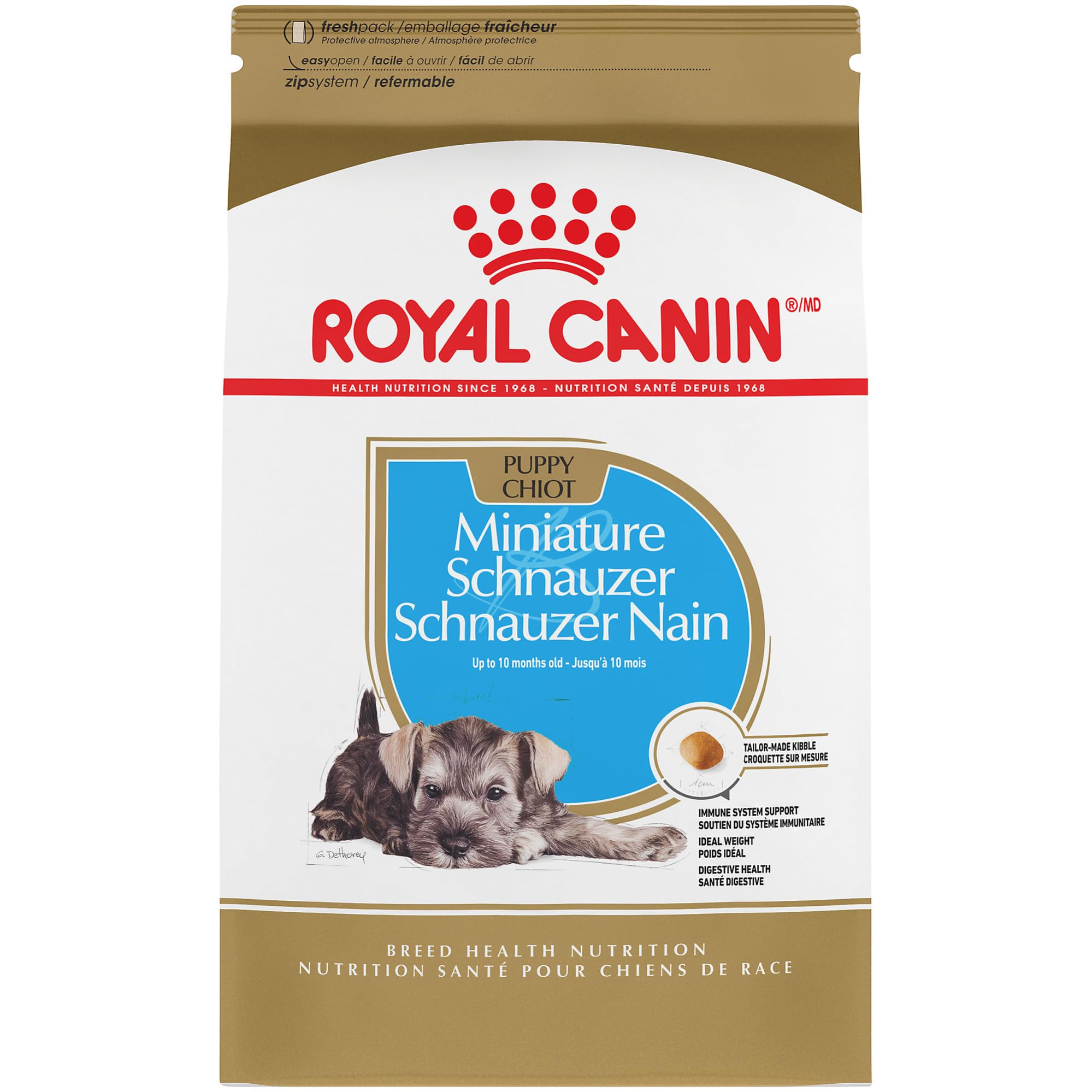 Alimento Para Perros Royal Canin Breed Health Nutrition Para Cachorros De Schnauzer En Miniatura, 1,1 Kg - Venta