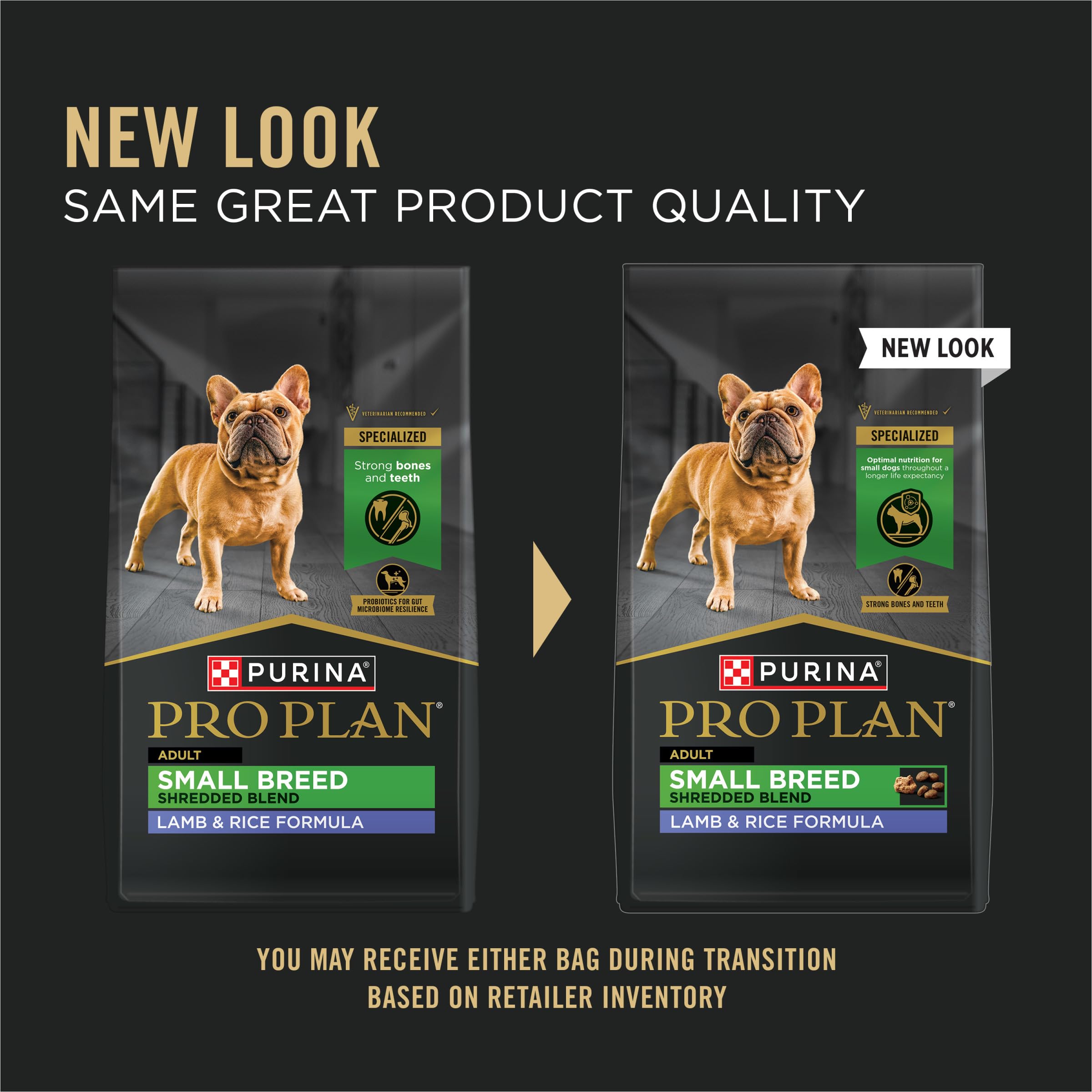 Foto 3 pulgar | Alimento Para Perros Purina Pro Plan Para Razas Pequeñas De Cordero Y Arroz, 8,16 Kg - Venta Internacional.