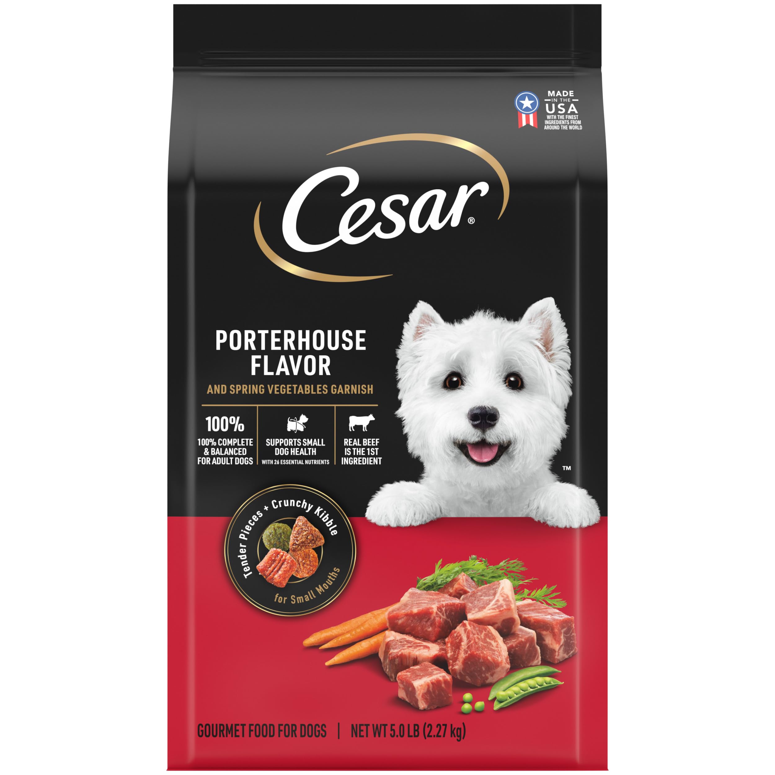 Pienso Para Perros Cesar Small Breed Dry Porterhouse Flavor 2.27 Kg - Venta Internacional.