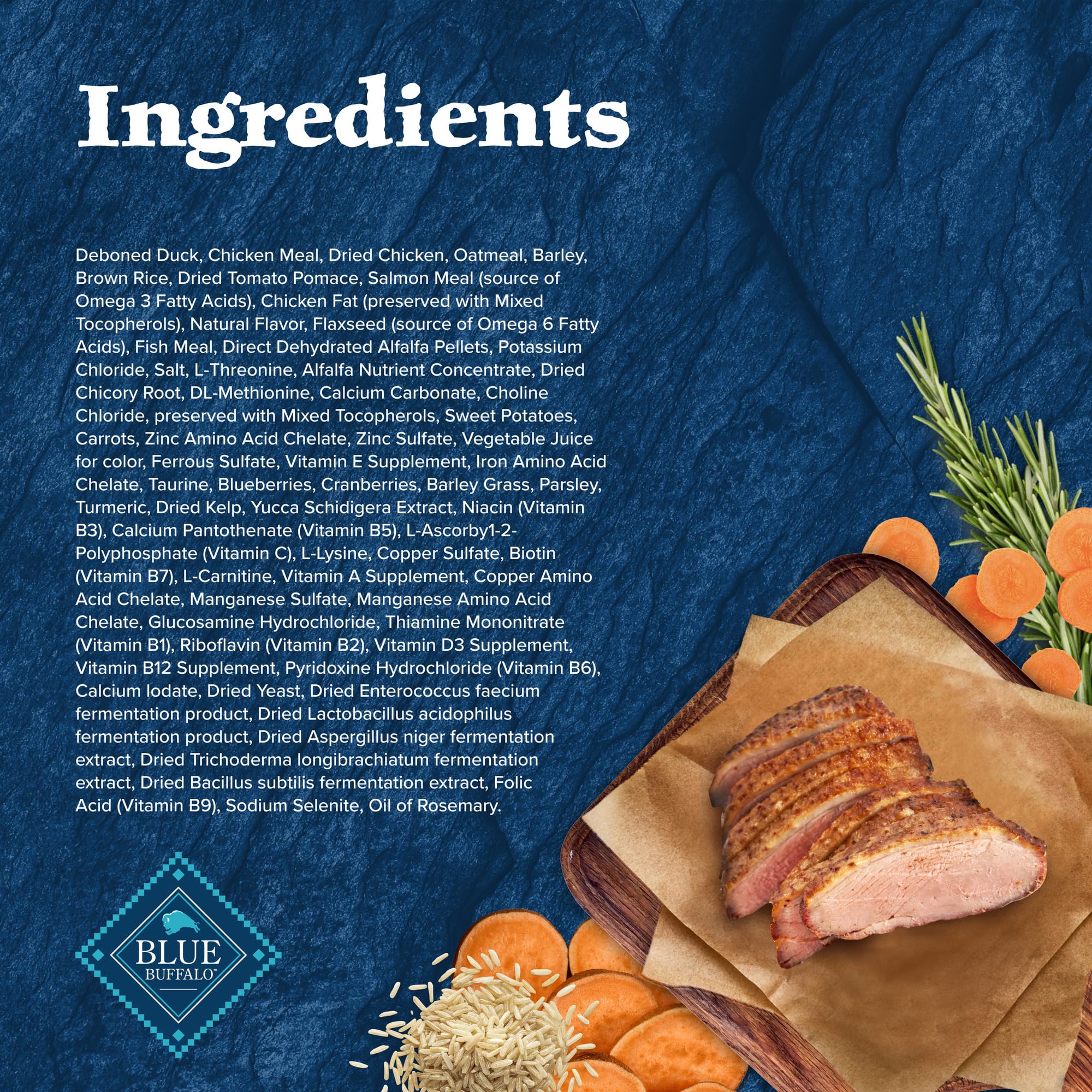 Foto 6 pulgar | Alimento Seco Blue Buffalo Wilderness Duck Para Perros Adultos, 11 Kg - Venta Internacional.