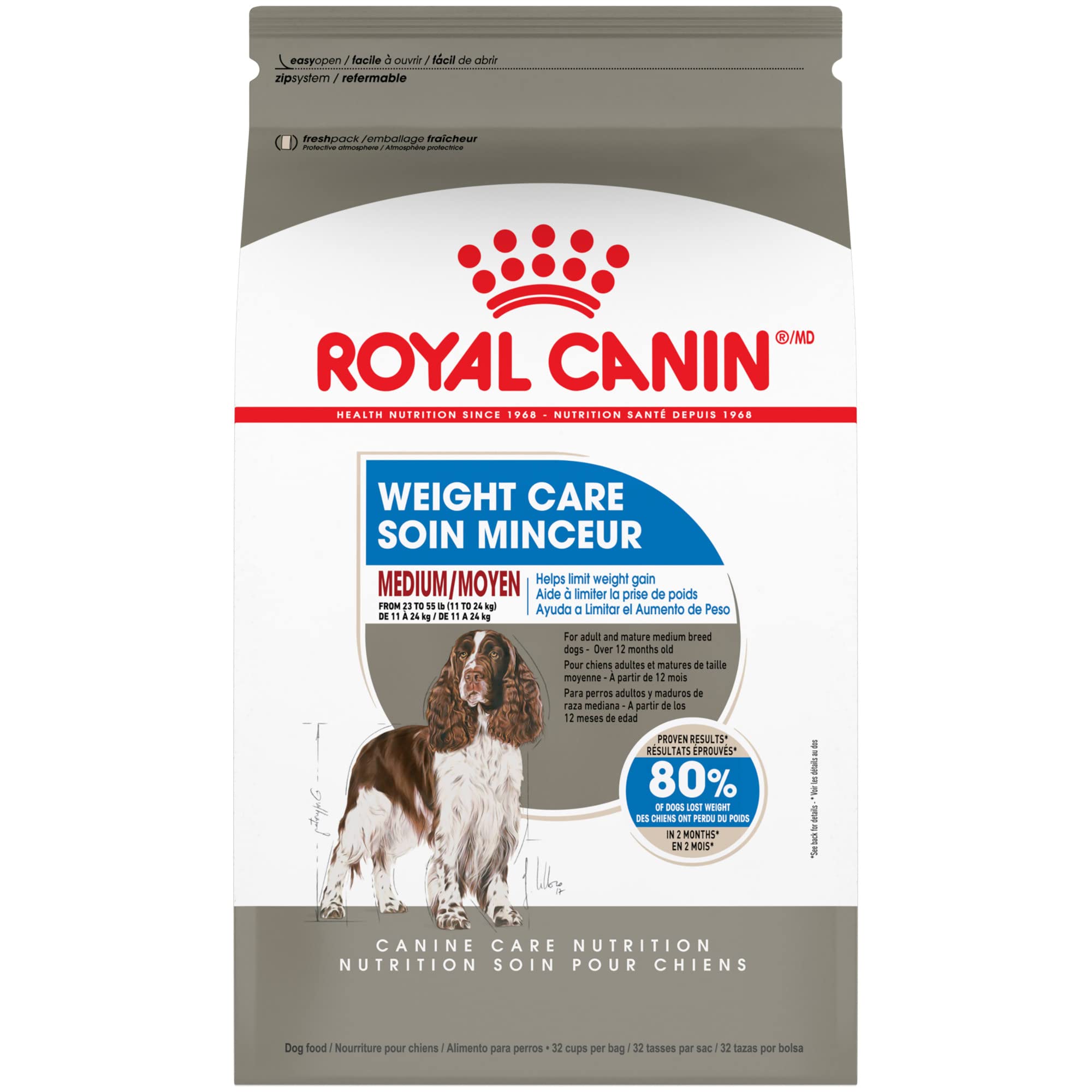 Alimento Para Perros Royal Canin De Peso Medio Para Adultos, 7,7 Kg - Venta Internacional.