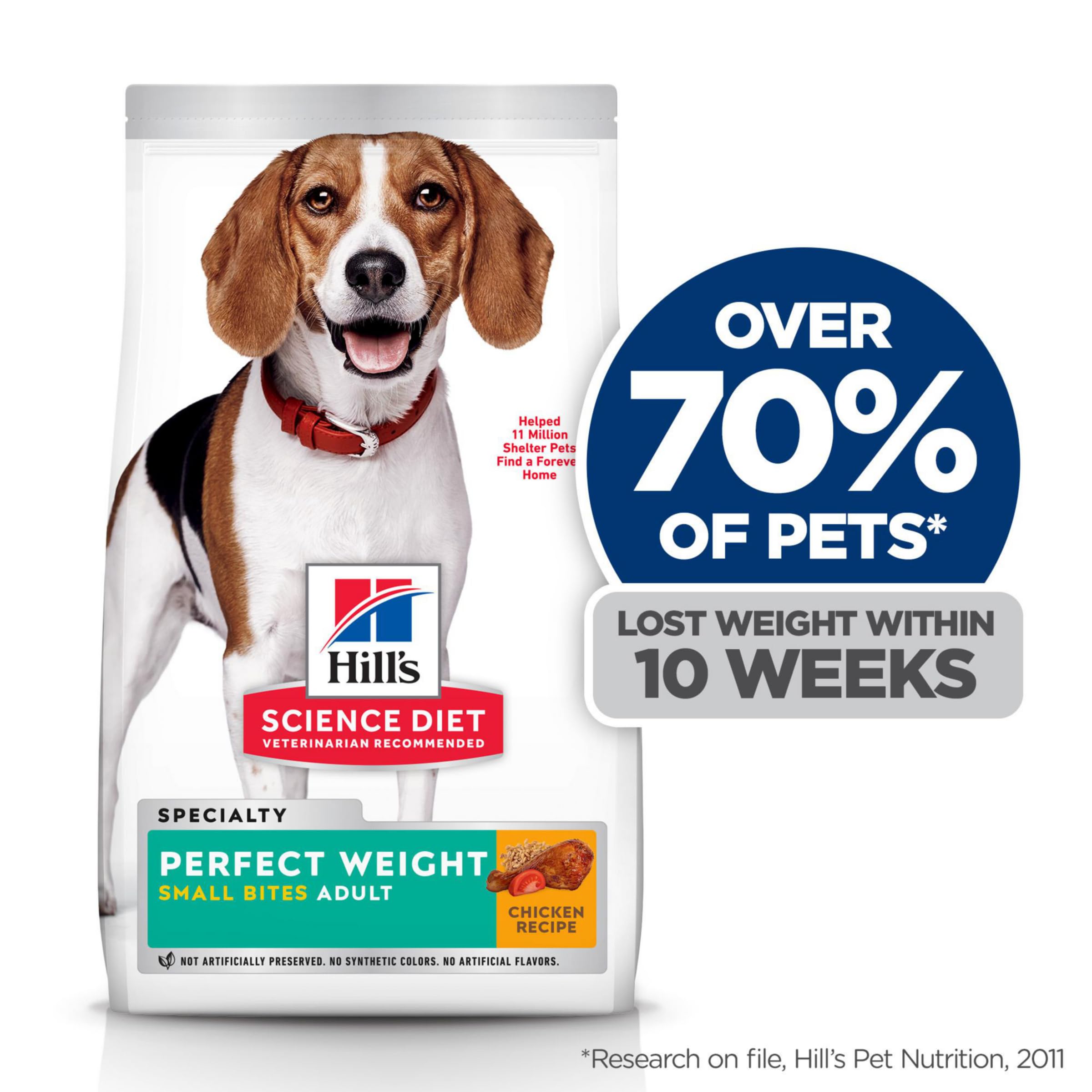 Foto 3 pulgar | Alimento Para Perros Hill's Science Diet, Peso Perfecto Para Adultos De 1 A 6 Años, 11,3 Kg - Venta Internacional.