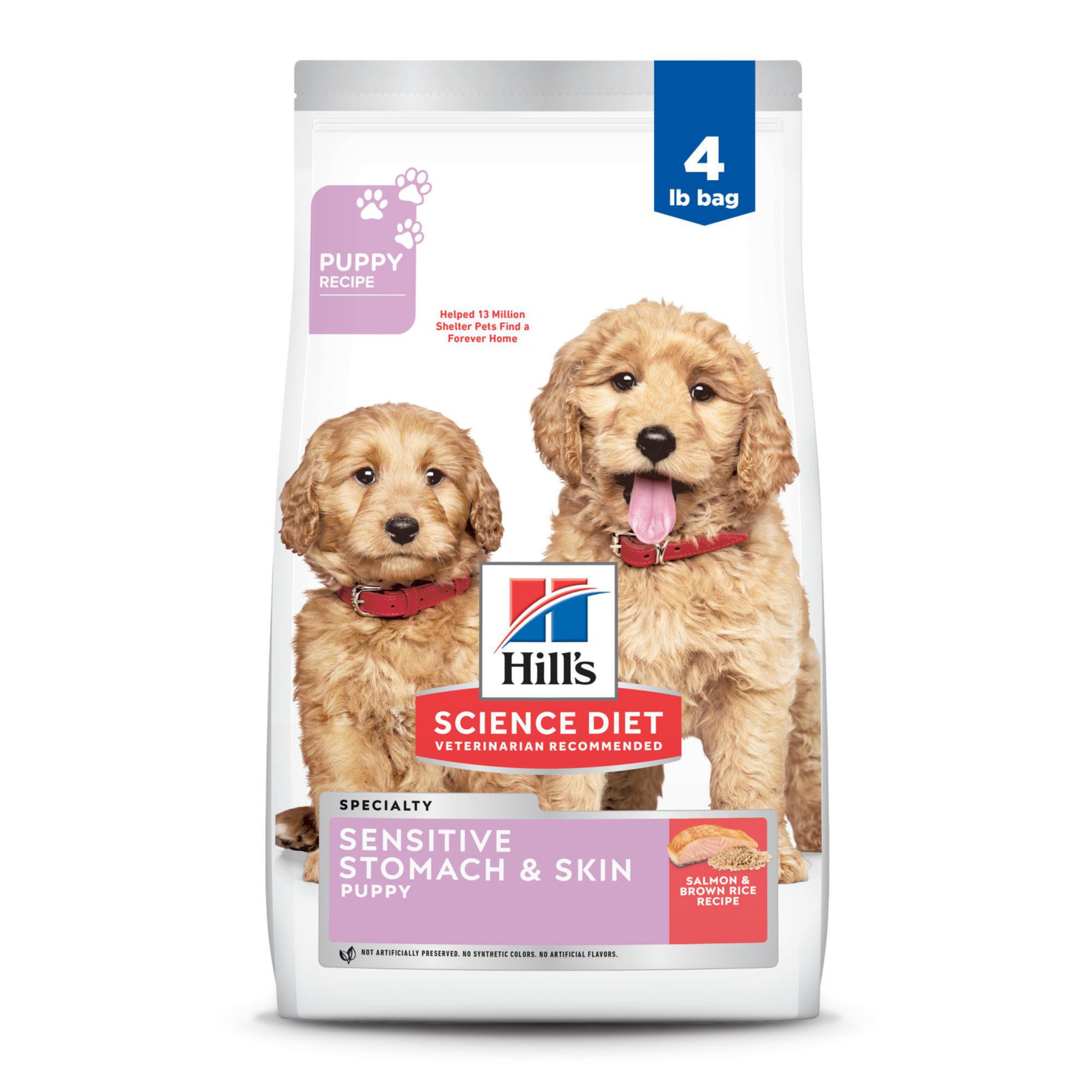 Dog Food Hill's Science Diet Para Cachorros Con Estómago Y Piel Sensibles - Venta Internacional.
