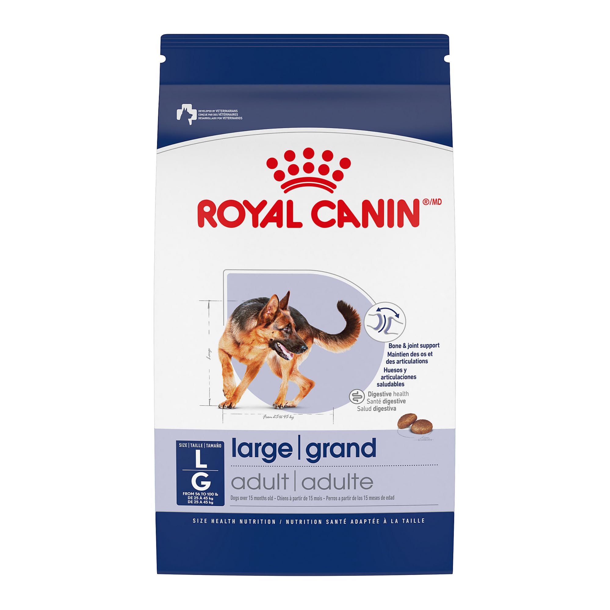 Foto 1 | Alimento Para Perros Royal Canin Size Health Nutrition, Tamaño Grande, Adulto, 18 Kg - Venta Internacional.
