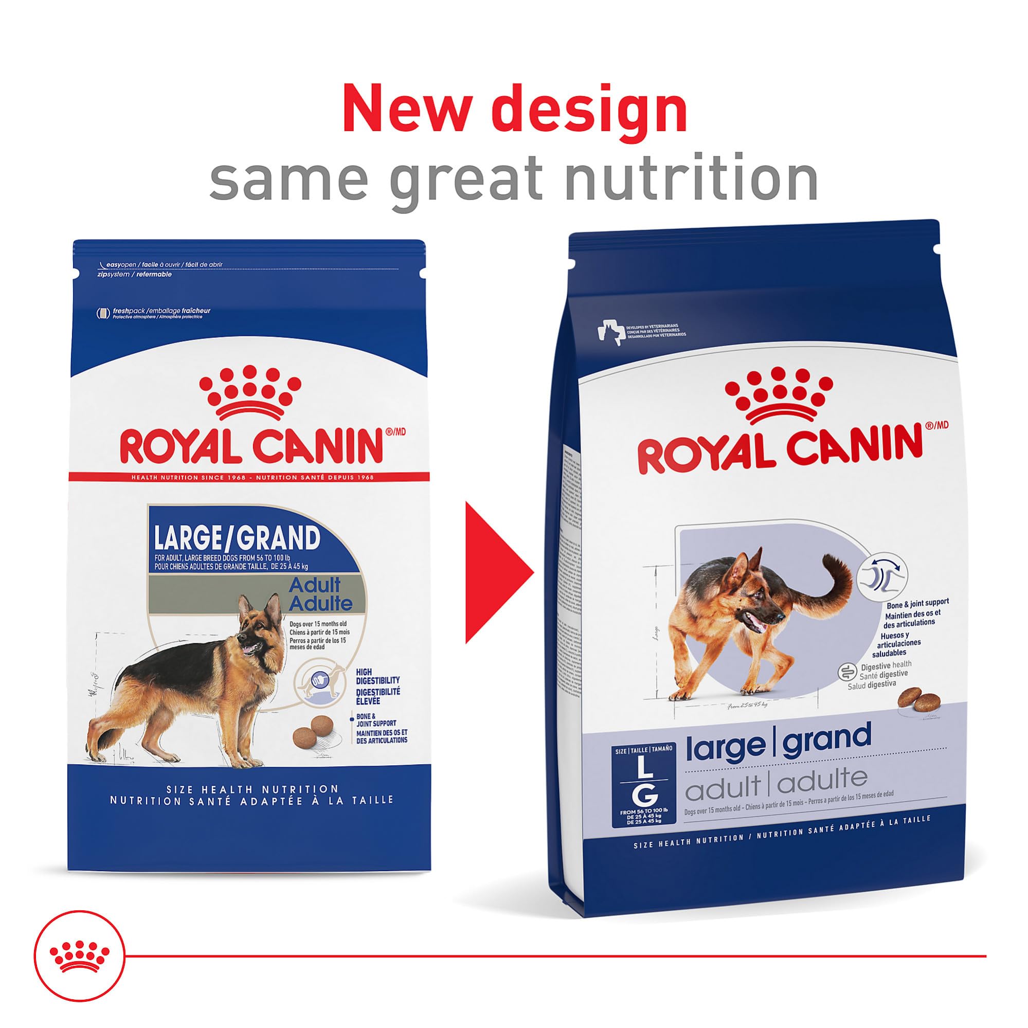Foto 3 pulgar | Alimento Para Perros Royal Canin Size Health Nutrition, Tamaño Grande, Adulto, 18 Kg - Venta Internacional.