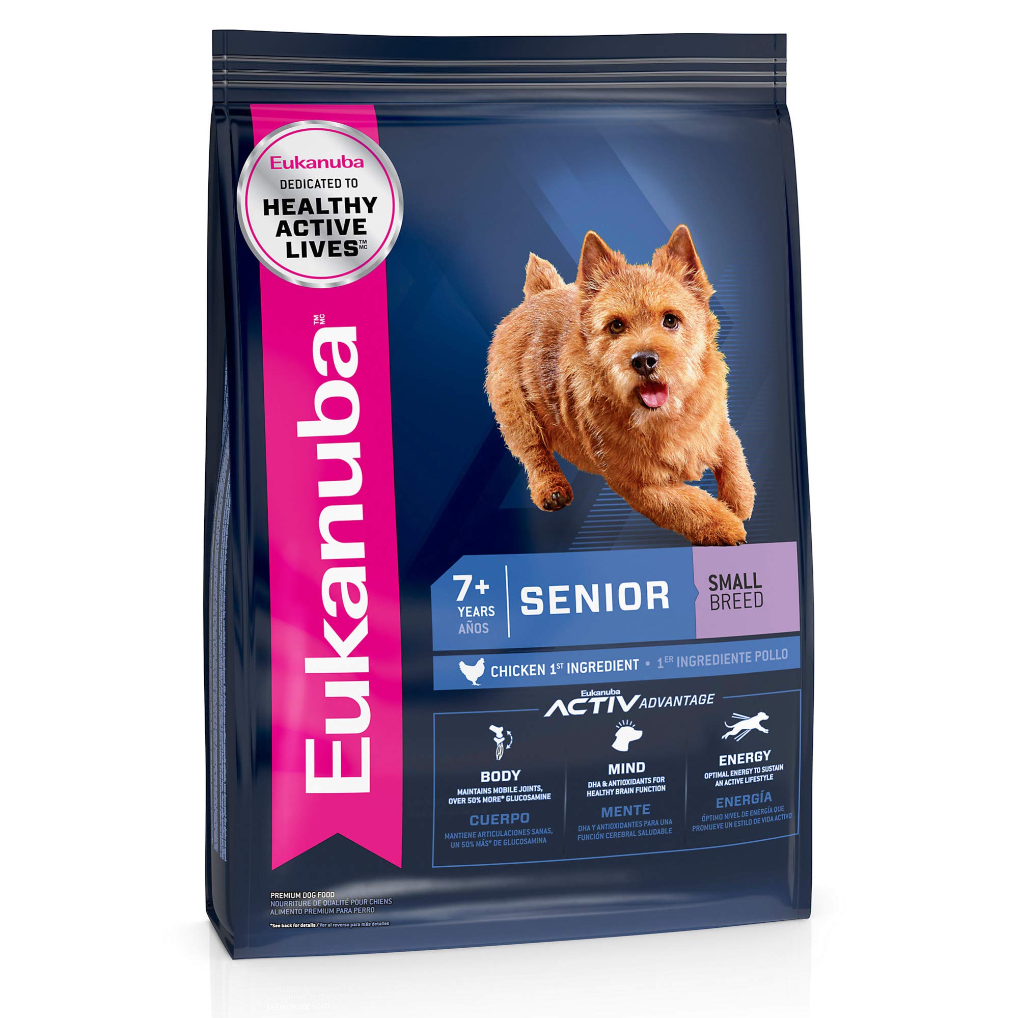 Foto 1 | Pienso Para Perros Eukanuba Senior Senior Small Breed 2.27 Kg - Venta Internacional.