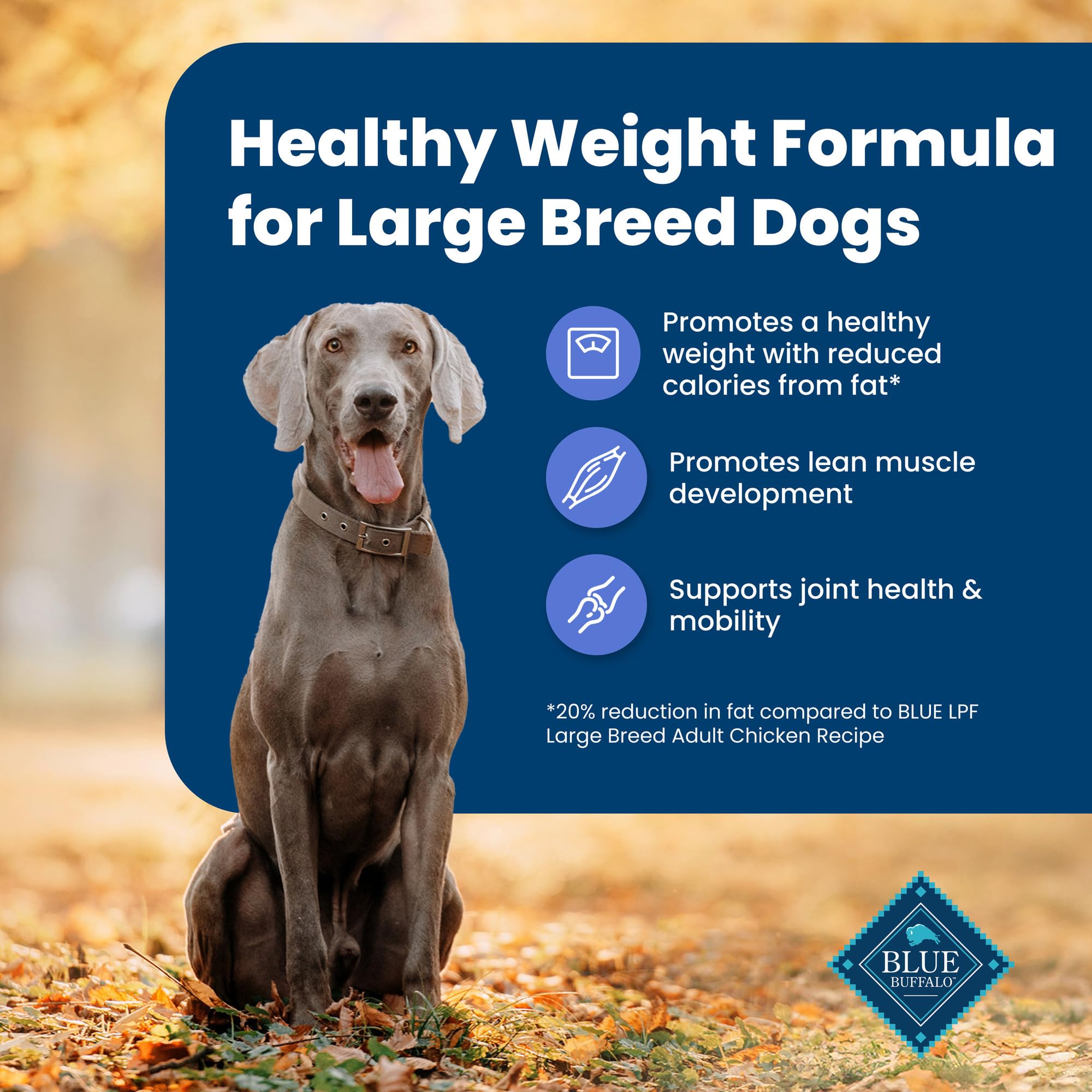 Foto 6 pulgar | Alimento Para Perros Blue Buffalo Life Protection, Peso Saludable 15,42 Kg - Venta Internacional.