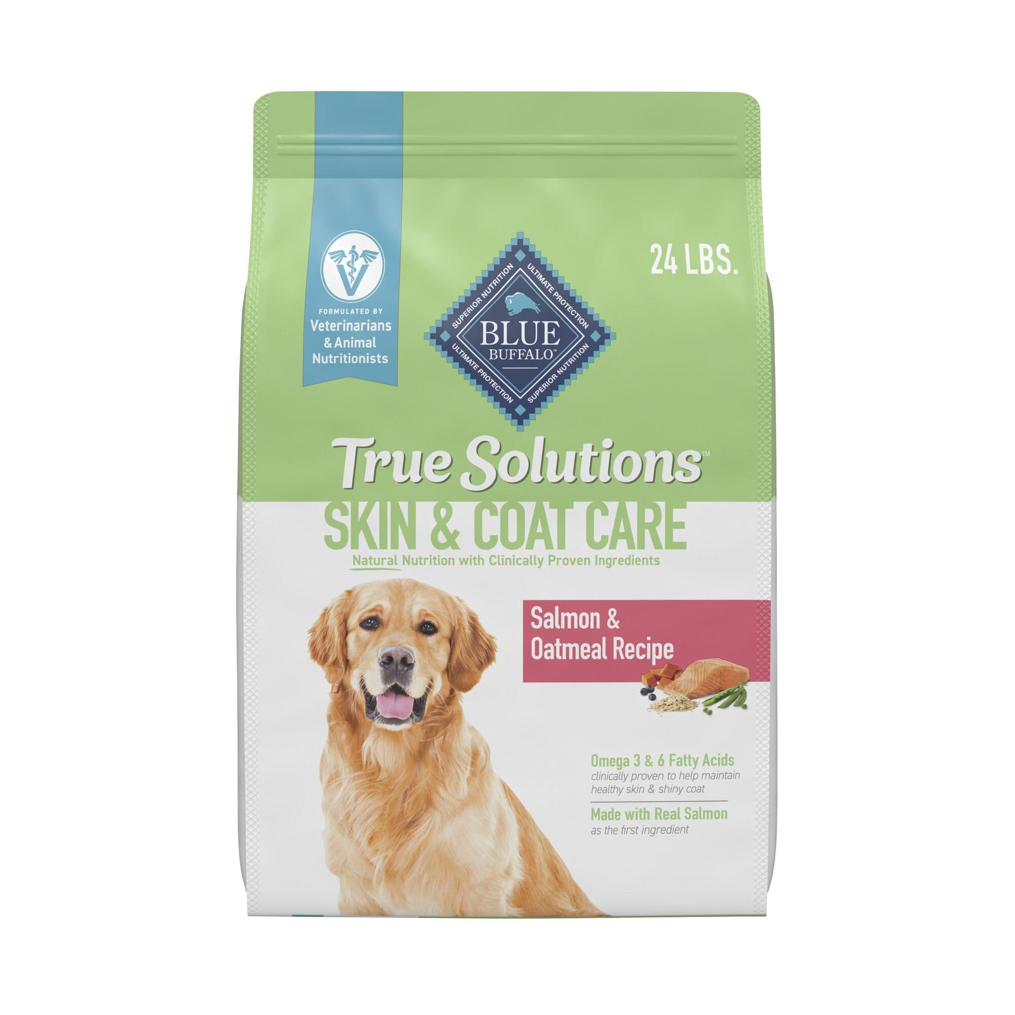 Foto 2 pulgar | Alimento Seco Para Perros Blue Buffalo True Solutions Skin & Coat 11 Kg - Venta Internacional.