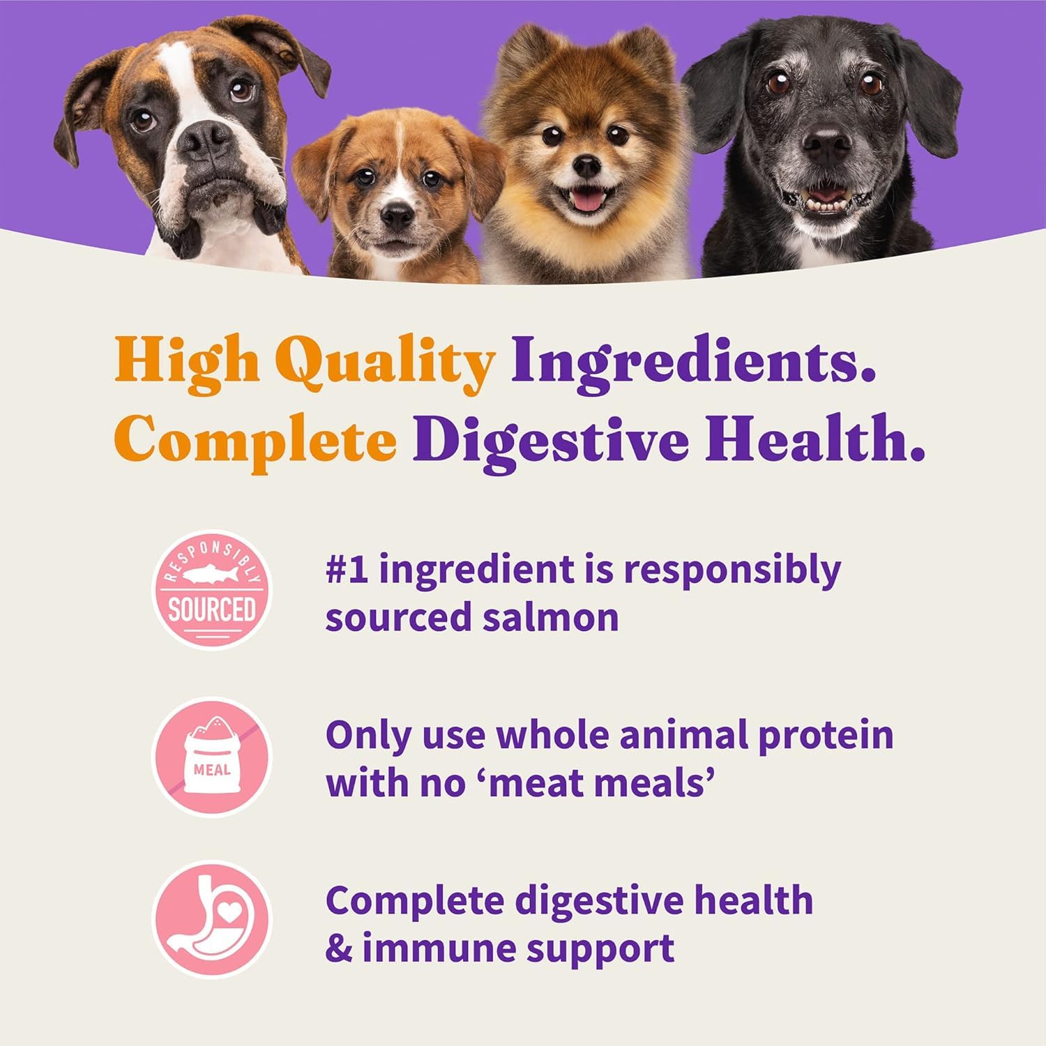 Foto 6 pulgar | Alimento Para Perros Halo Holistic Para Salmón Y Pescado Blanco Capturado En La Naturaleza, 1,6 Kg - Venta Internacion