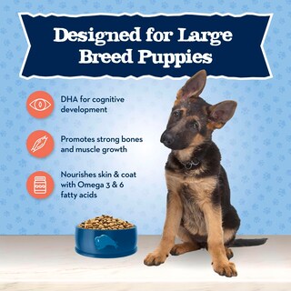 Foto 4 | Comida Para Perros Blue Buffalo Baby Blue Natural Para Cachorros De Raza Grande - Venta Internacional.