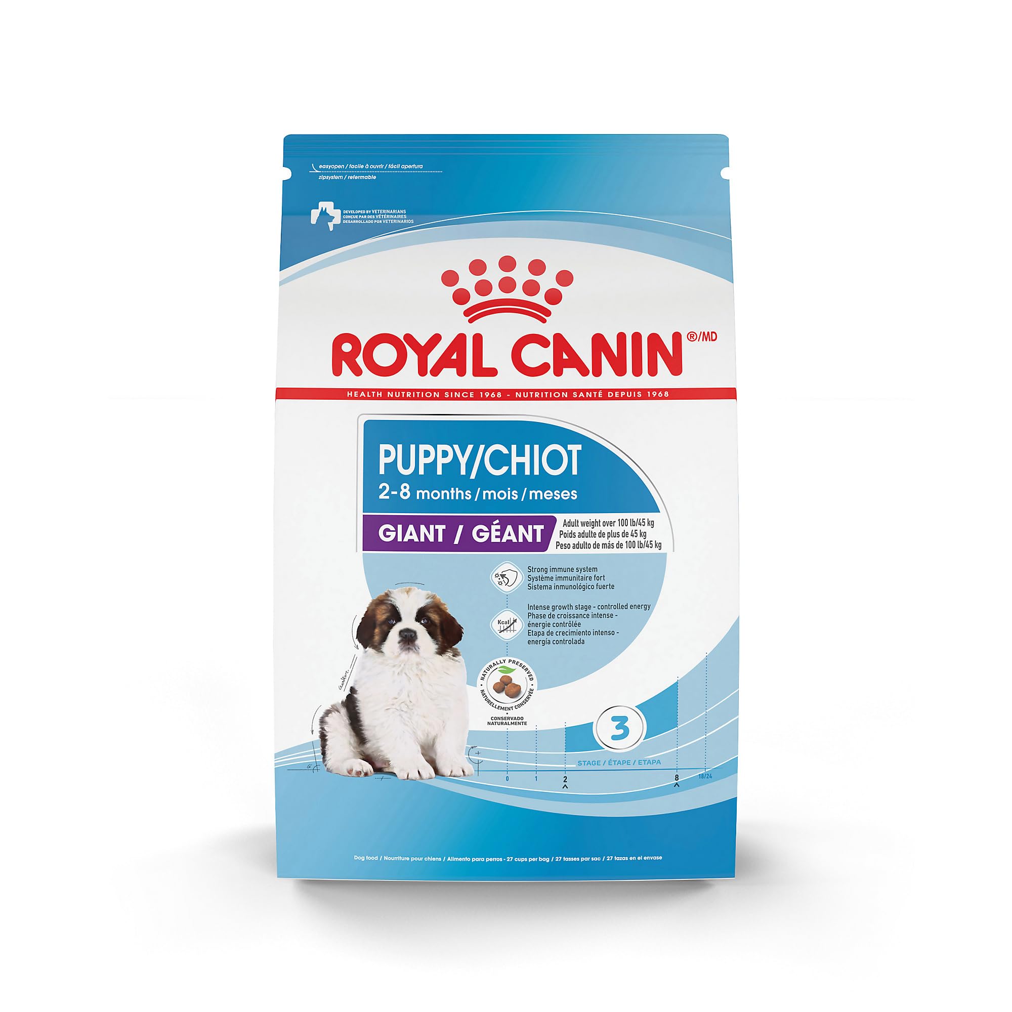 Comida Para Perros Royal Canin Size Health Nutrition Para Cachorros Gigantes De 13,6 Kg - Venta Internacional.