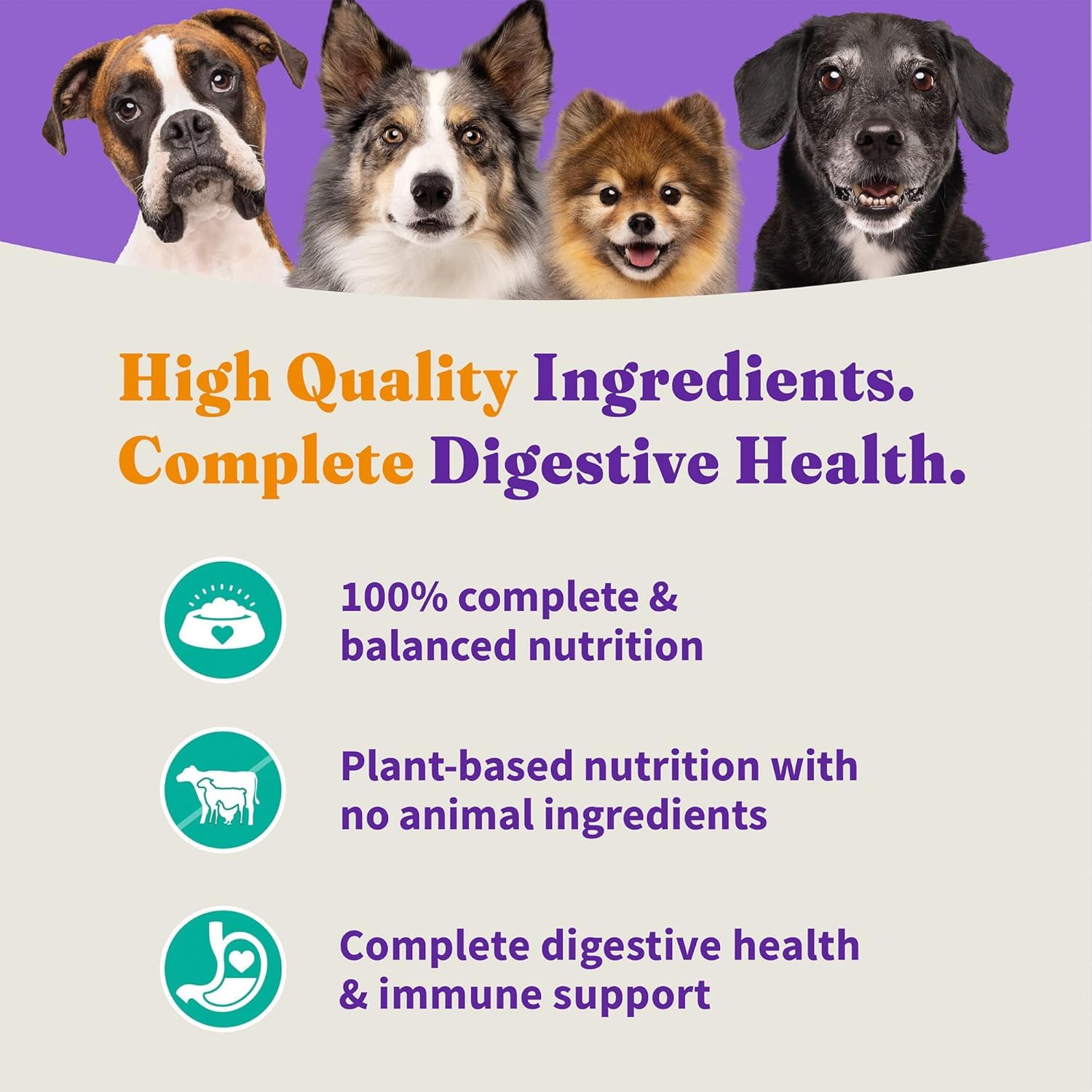 Foto 7 pulgar | Comida Para Perros Halo Holistic, Vegana, A Base De Plantas, Bolsa De 1,6 Kg - Venta Internacional.