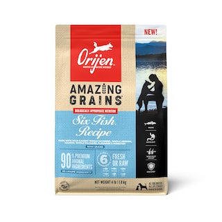 Foto 1 | Alimento Seco Para Perros Orijen Amazing Grains Six Fish Recipe 1.8 Kg - Venta Internacional.