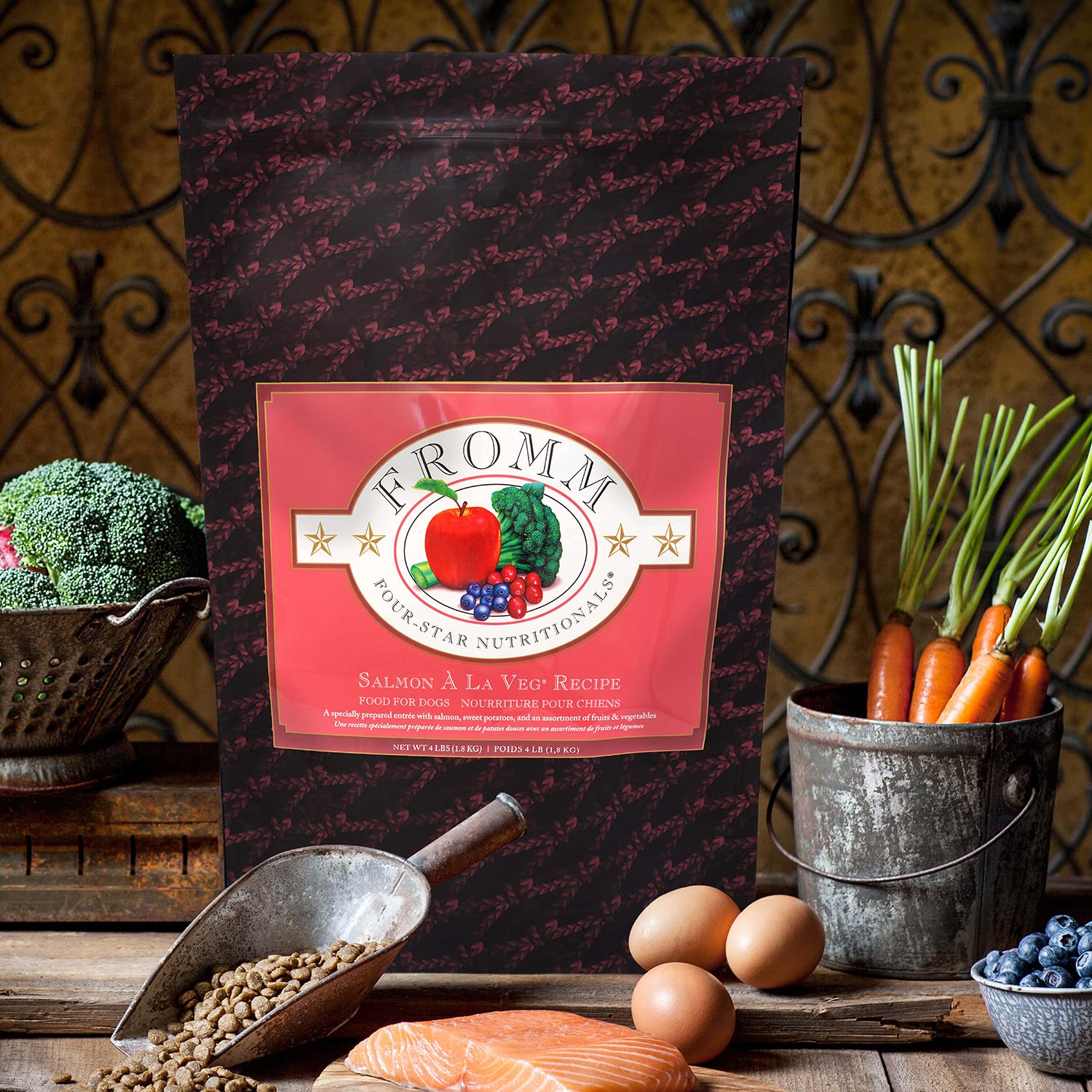 Foto 4 | Alimento Para Perros Fromm Four-star Nutritionals Salmon A La Veg 1,8 Kg - Venta Internacional.