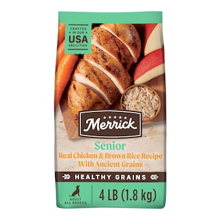 Foto 1 | Pienso Seco Para Perros Merrick Healthy Grains Senior Chicken 1,8 Kg - Venta Internacional.