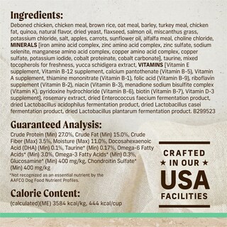 Foto 5 | Pienso Seco Para Perros Merrick Healthy Grains Senior Chicken 1,8 Kg - Venta Internacional.
