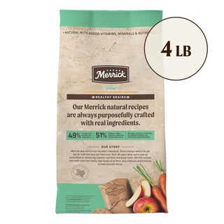 Foto 6 | Pienso Seco Para Perros Merrick Healthy Grains Senior Chicken 1,8 Kg - Venta Internacional.
