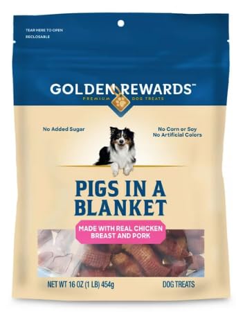 Jerky Treats Golden Rewards Para Cerdos Secados Al Aire En Una Manta De 480 Ml - Venta Internacional.