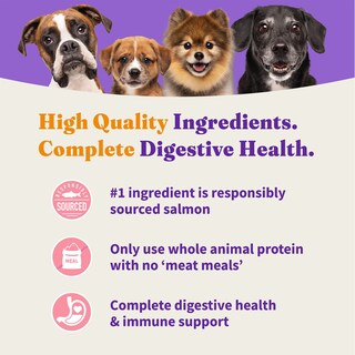 Foto 6 | Alimento Para Perros Halo Holistic, Salmón Y Pescado Blanco Capturados En Estado Salvaje, 1,6 Kg - Venta Internacional.