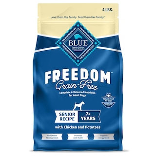 Foto 1 | Comida Para Perros Blue Buffalo Freedom Senior, Sin Cereales, Bolsa De 1,8 Kg - Venta Internacional.