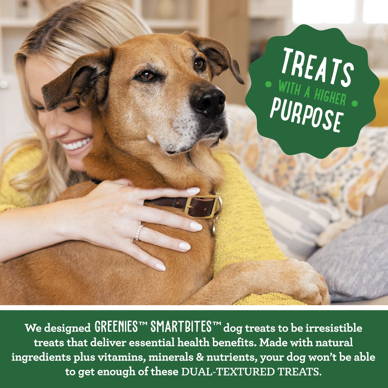 Foto 7 pulgar | Dog Treats Greenies Smartbites Immune Support, 240 Ml, Pollo - Venta Internacional.
