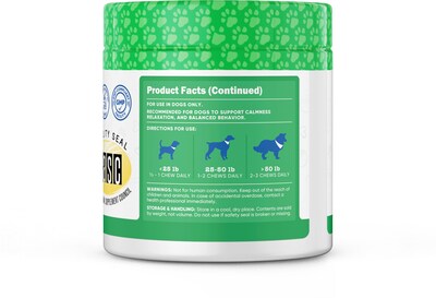 Foto 3 | Masticables Blandos Calming Support Para Perros Nutricost Pets 60 Unidades - Venta Internacional.