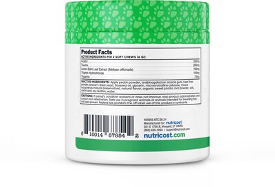 Foto 4 | Masticables Blandos Calming Support Para Perros Nutricost Pets 60 Unidades - Venta Internacional.