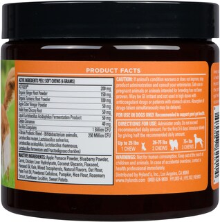 Foto 2 | Probióticos Para Perros Hyland's Naturals Total Gut Health 90 Chews - Venta Internacional.