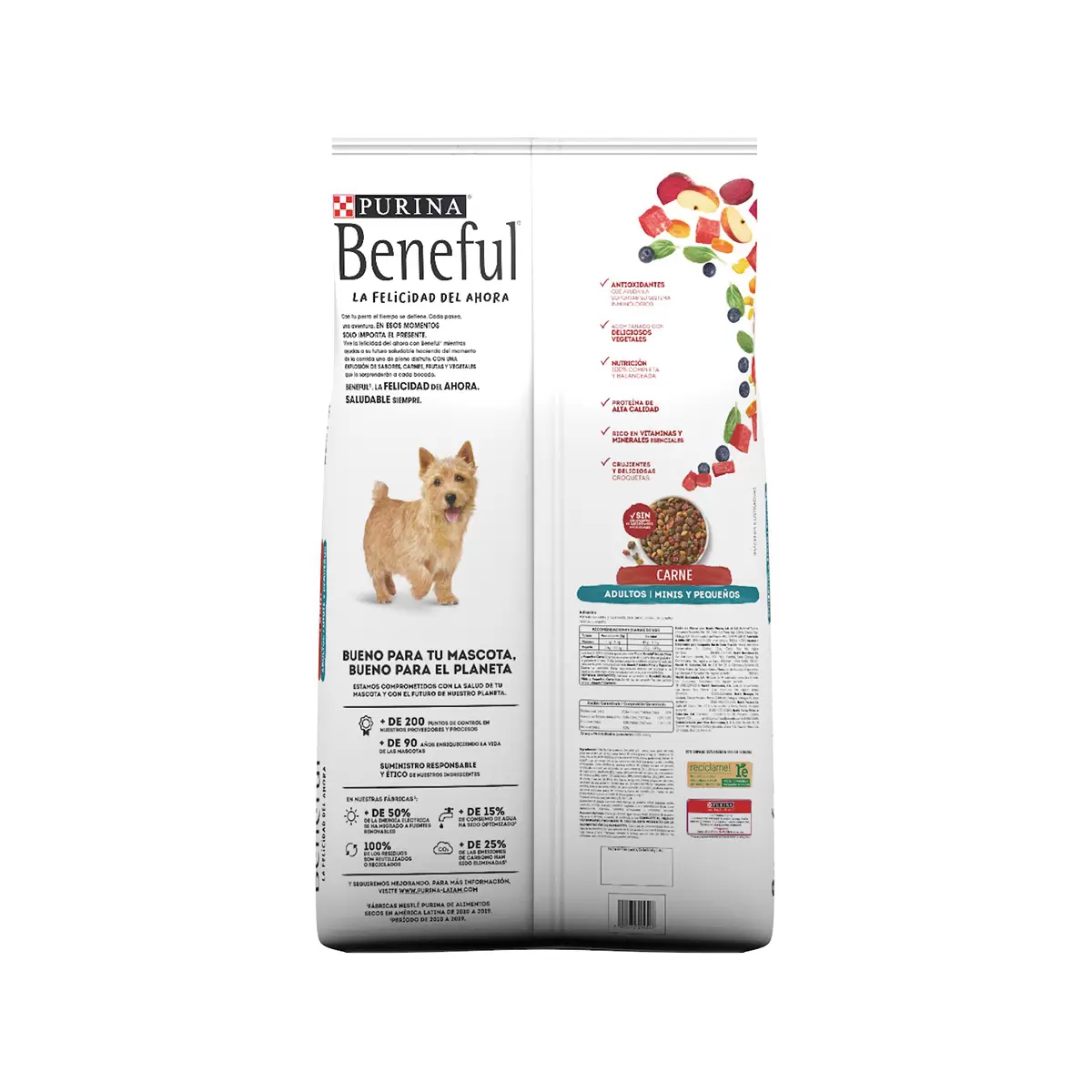 Foto 3 pulgar | Alimento para Perro Purina Beneful Raza Minis y Pequeños 10 kg