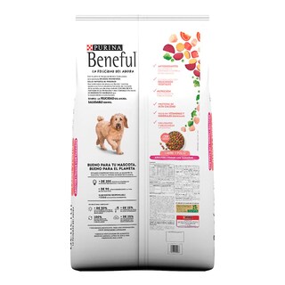 Foto 3 | Alimento para Perro Purina Beneful Adulto Carne Pollo 22kg