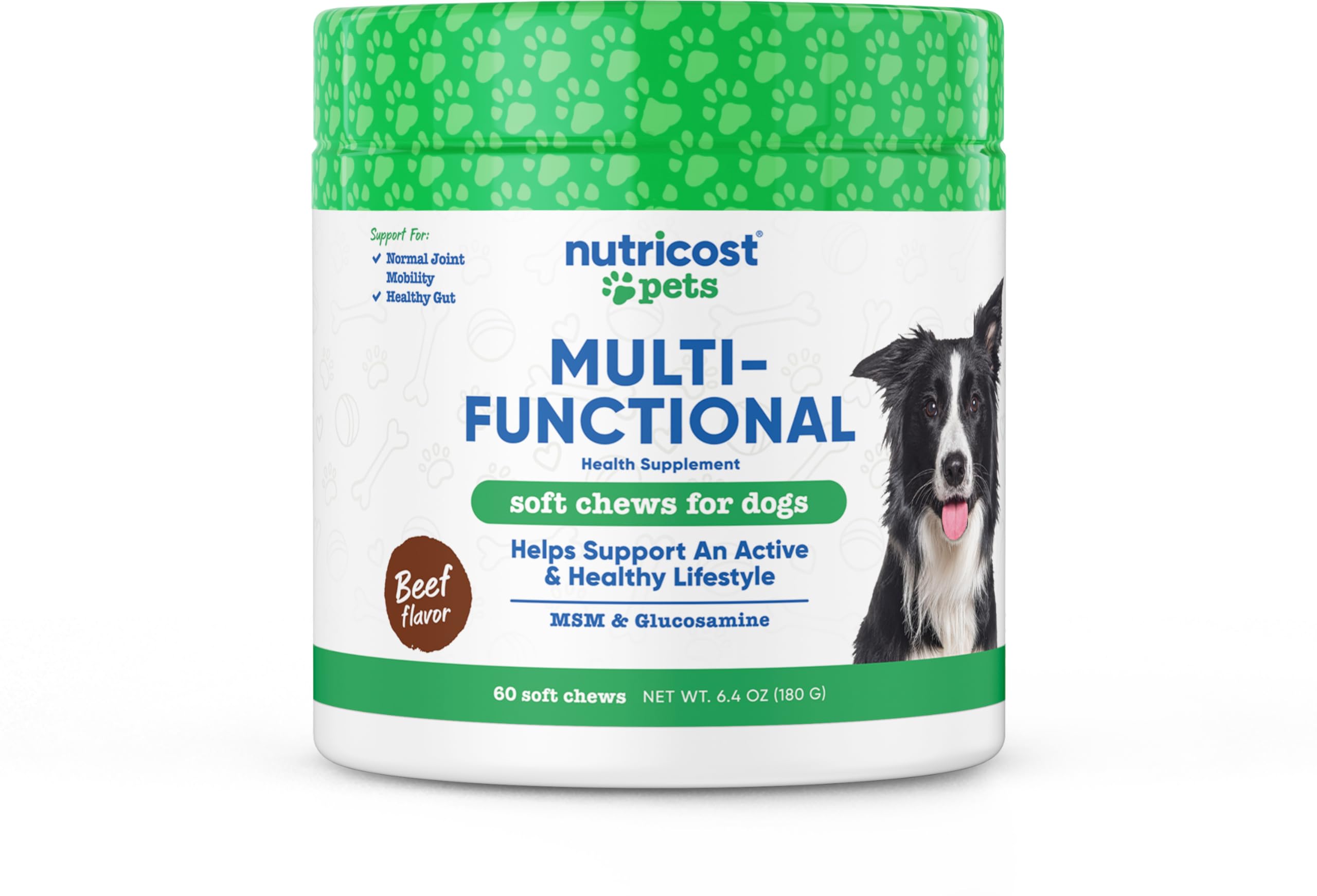 Suplemento Nutricost Pets, Masticables Blandos Multifuncionales Para Perros - Venta Internacional.