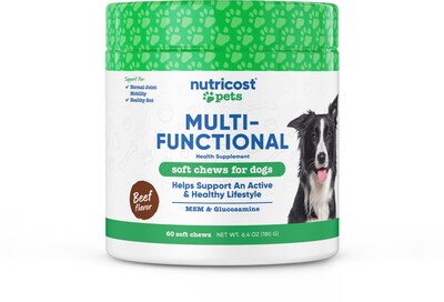 Foto 1 | Suplemento Nutricost Pets, Masticables Blandos Multifuncionales Para Perros - Venta Internacional.