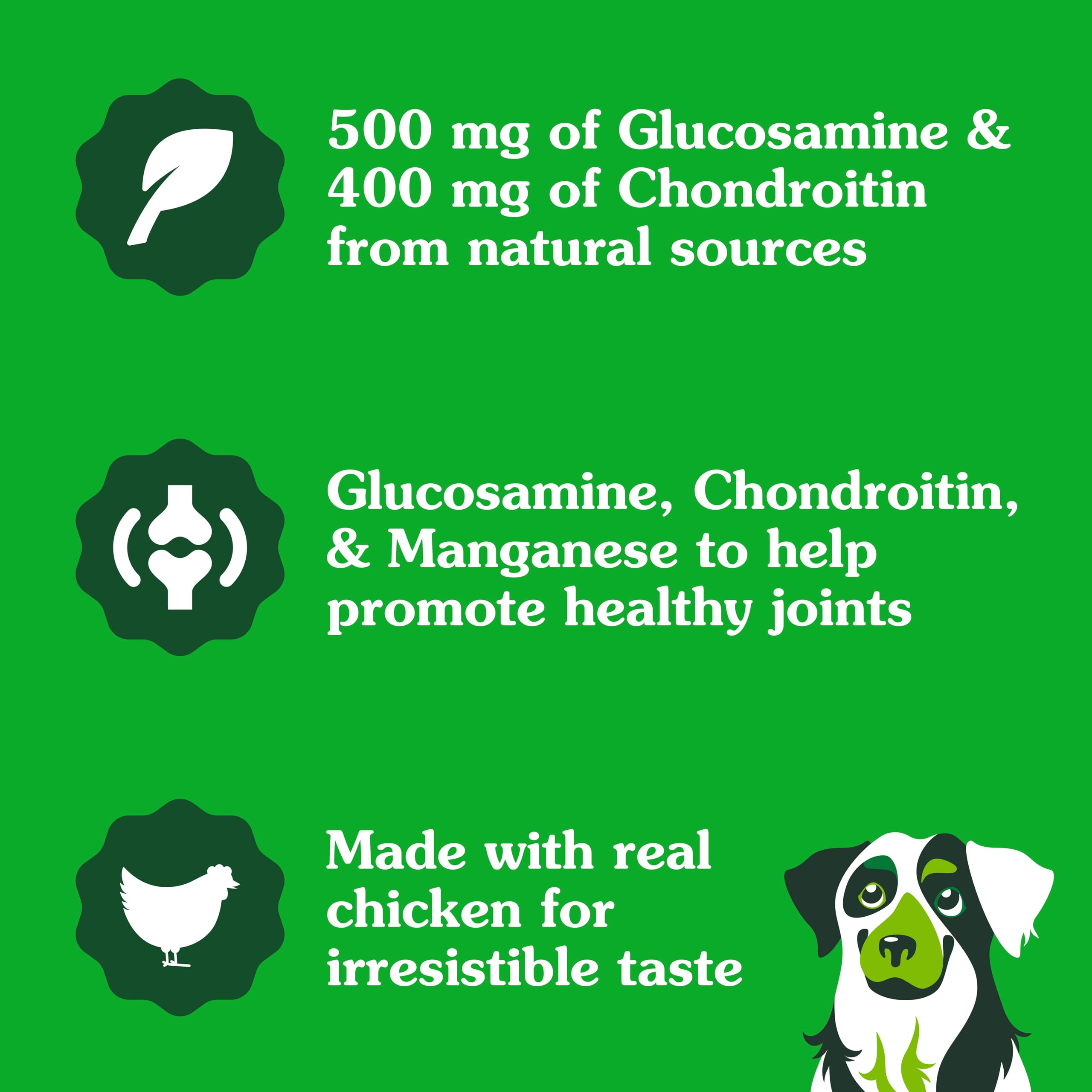 Foto 4 pulgar | Supplements Greenies Hip And Joint For Dogs 80 Soft Chews - Venta Internacional.