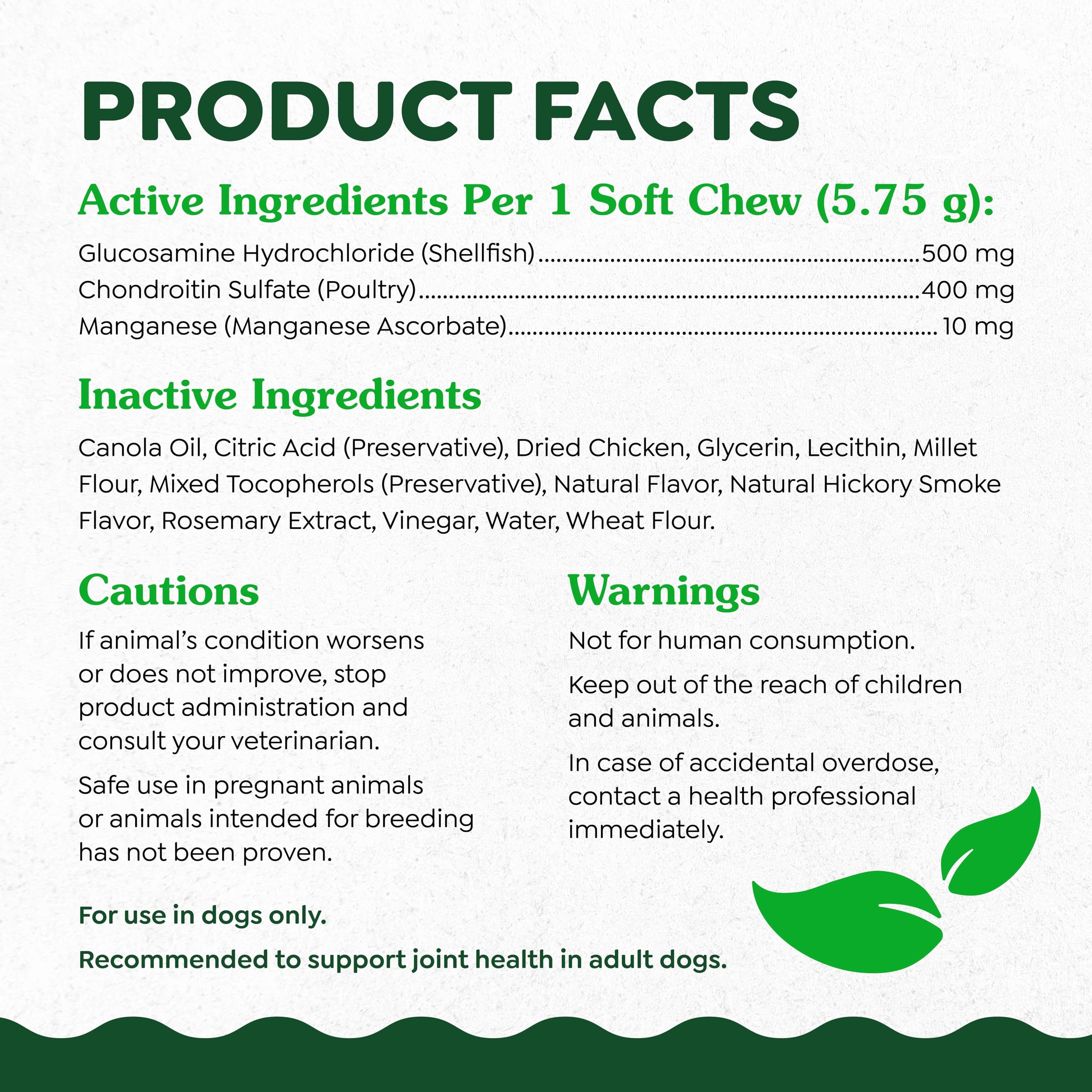 Foto 5 pulgar | Supplements Greenies Hip And Joint For Dogs 80 Soft Chews - Venta Internacional.